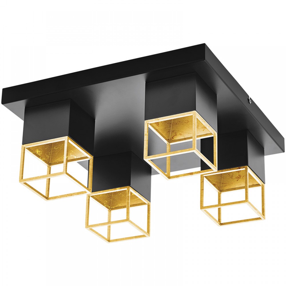 Lamparas Eglo Lampara De Techo Montebaldo Gu10-Led 4X5W 97731