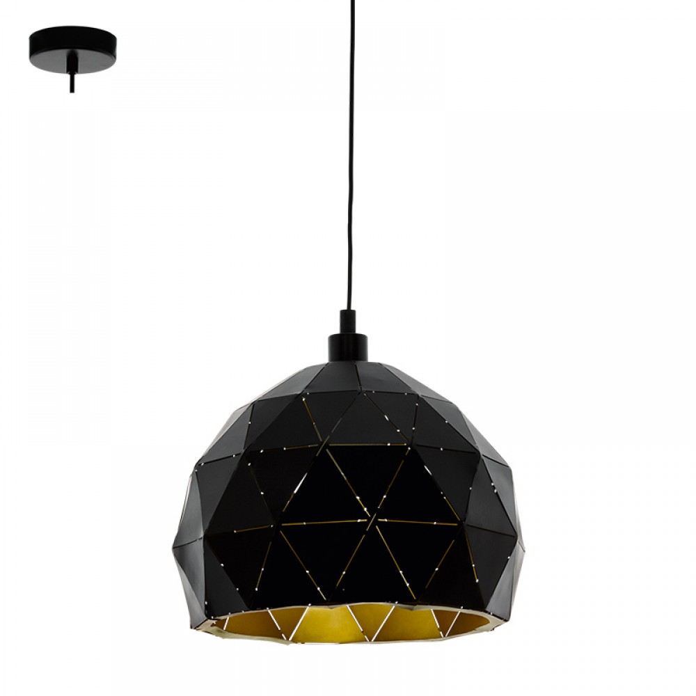 Lamparas Eglo Colgante Roccaforte E27 1 Luz 97845