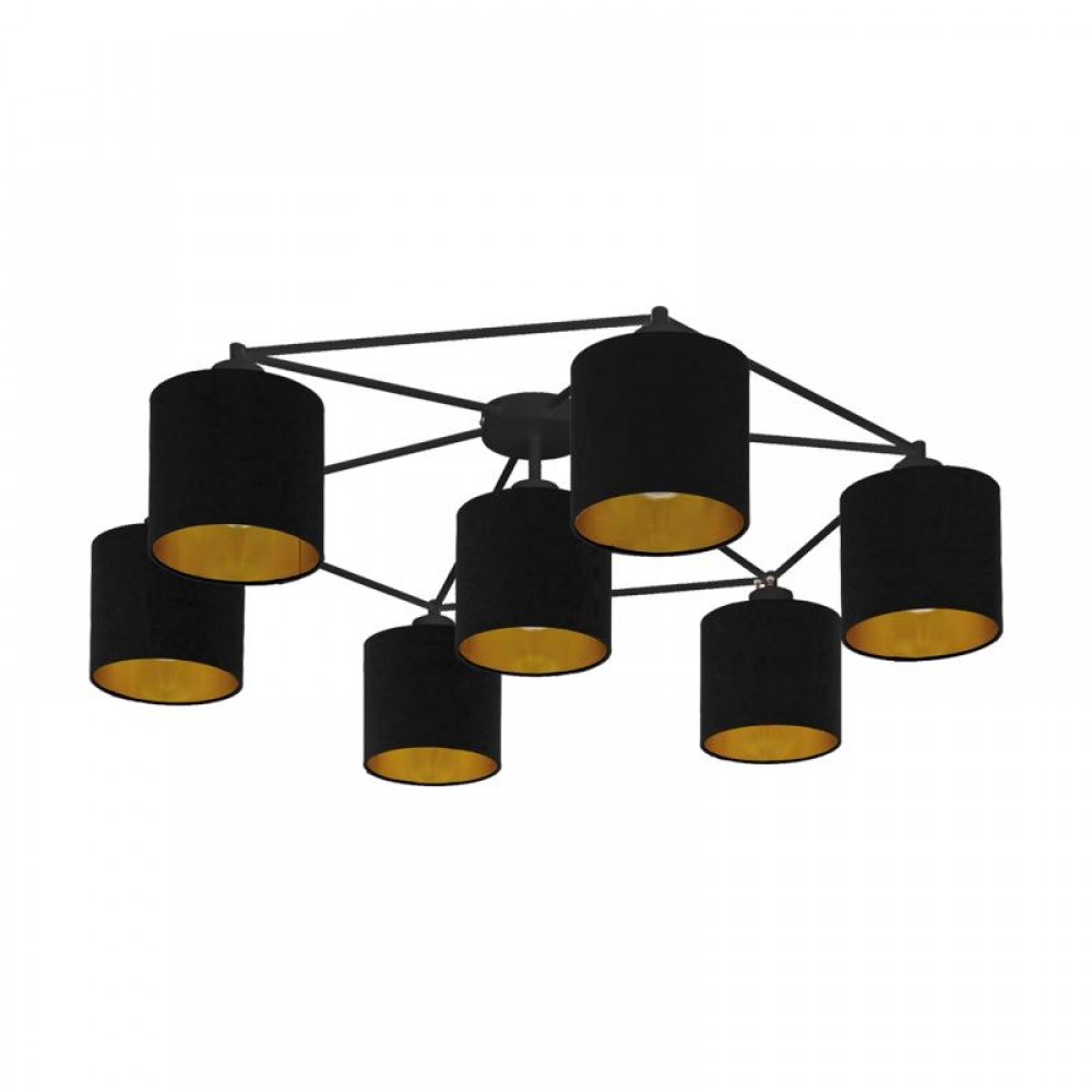Lamparas Eglo Lampara De Techo Staiti E27 7 Luces 97895