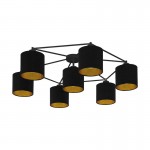 Lamparas Eglo Lampara De Techo Staiti E27 7 Luces 97895