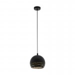 Lamparas Eglo Colgante Negro Camastra 98071