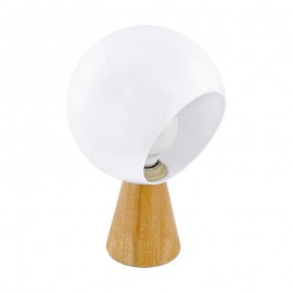 Lamparas Eglo Sobremesa Madera Mamblas 98278