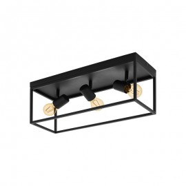 Lamparas Eglo Plafon 3 Luces Silentina 98333