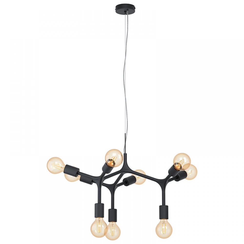 Lamparas Eglo Lampara 9 Luces Bocadella 98346