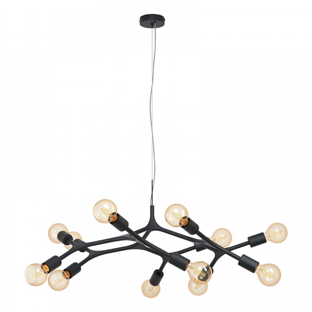 Lamparas Eglo Lampara 12 Luces Bocadella 98347