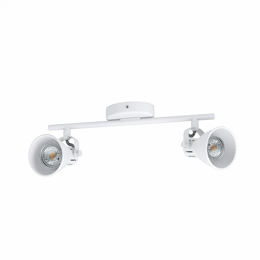 Lamparas Eglo Foco 2 Led Blanco Seras 1 98394