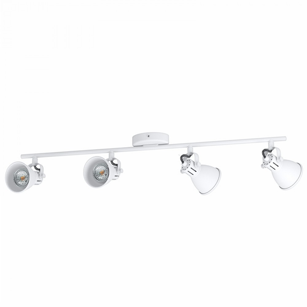 Lamparas Eglo Foco 4 Led Blanco Seras 1 98396