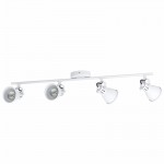 Lamparas Eglo Foco 4 Led Blanco Seras 1 98396