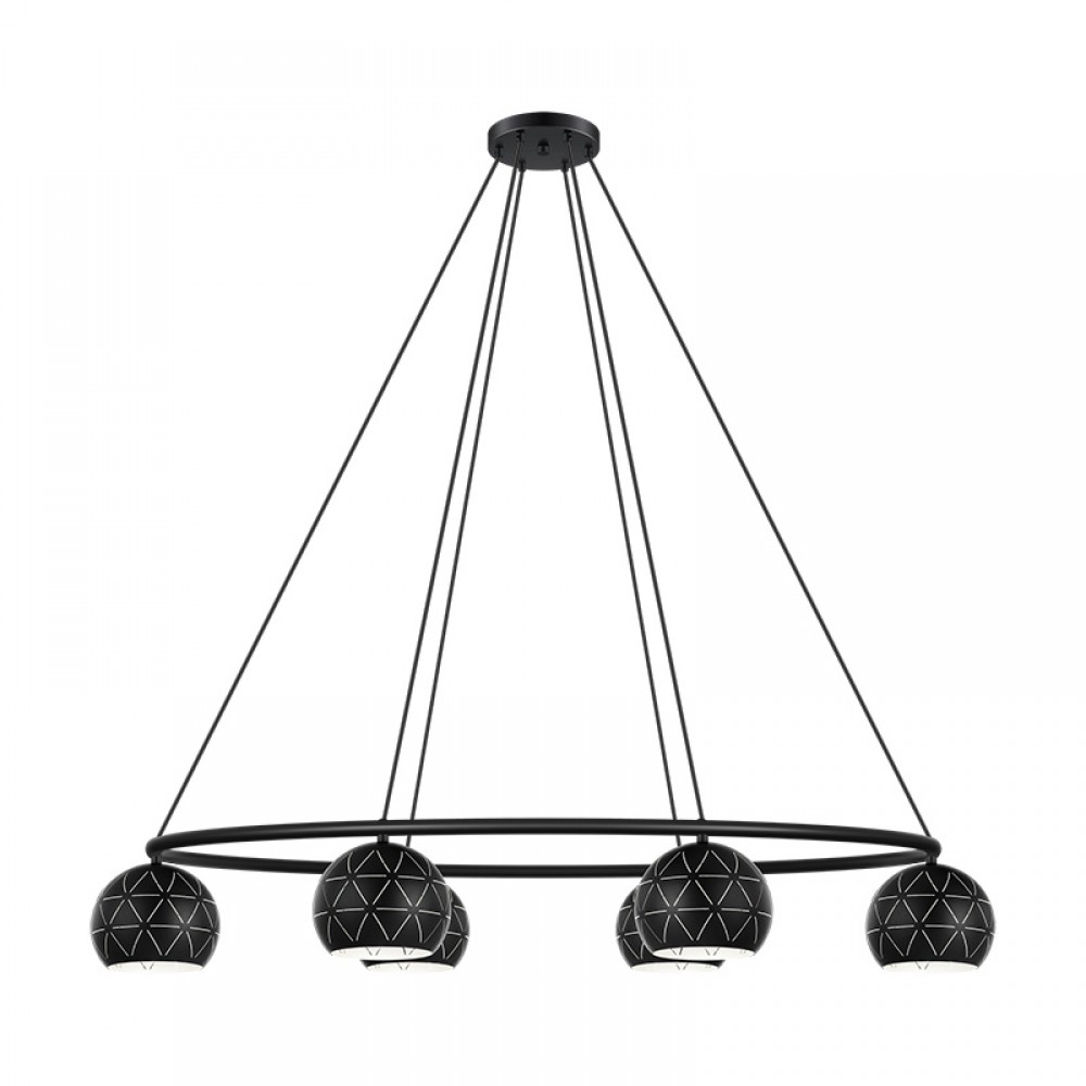 Lamparas Eglo Lampara 6 Luces Cantallops 98456