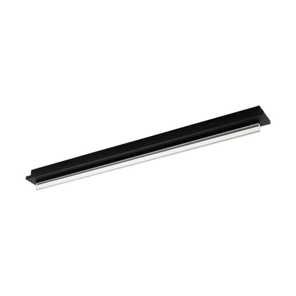 Lamparas Eglo Plafon Led Negro Spadafora 98494