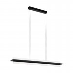 Lamparas Eglo Lampara Lineal Negro Spadafora 98495