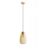 Lamparas Eglo Colgante Cristal Oro Alobrase 98648