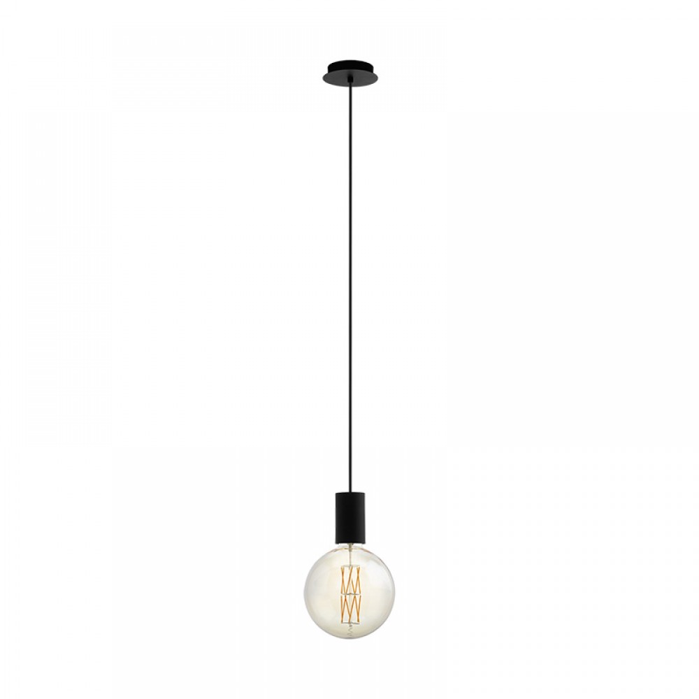 Lamparas Eglo Colgante Negro Pozueta 98661