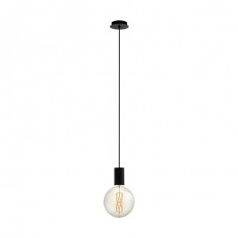 Lamparas Eglo Colgante Negro Pozueta 98661