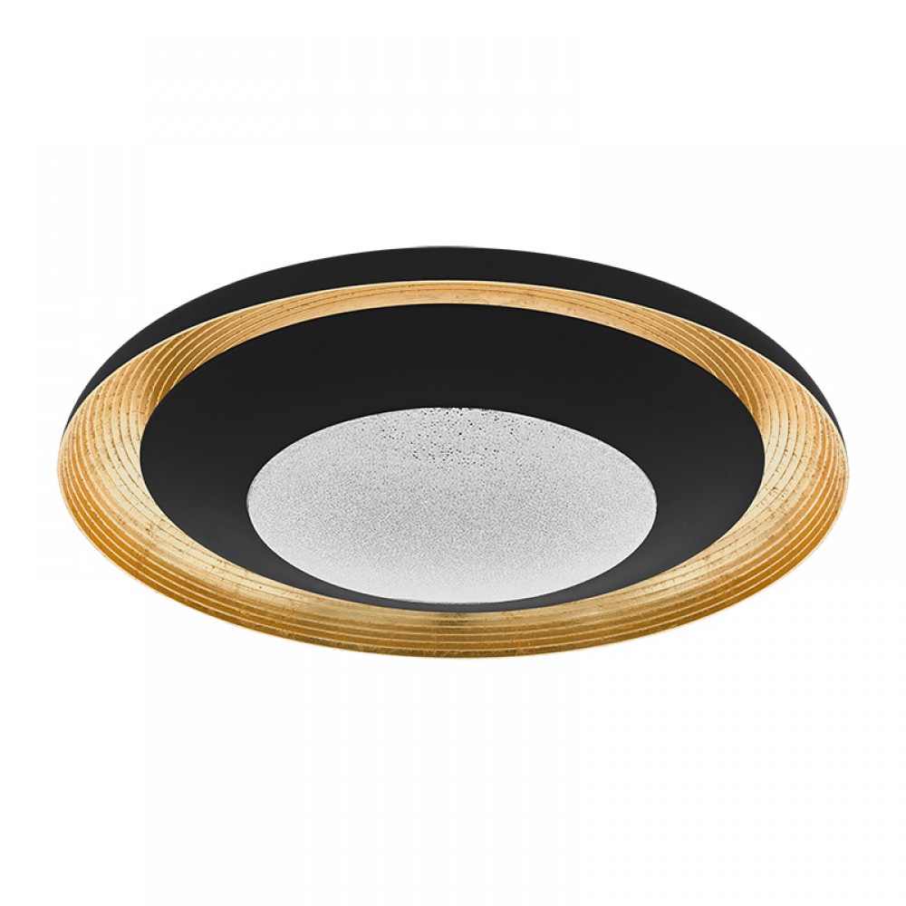 Lamparas Eglo Plafon Negro Canicosa 2 98685