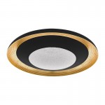 Lamparas Eglo Plafon Negro Canicosa 2 98685
