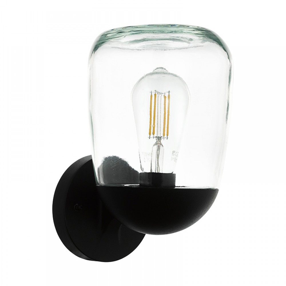 Lamparas Eglo Exterior Donatori Negro 98701