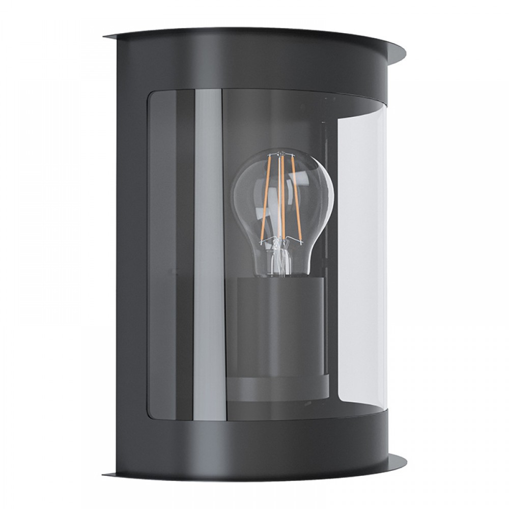 Lamparas Eglo Exterior Daril 1 Negro 98718