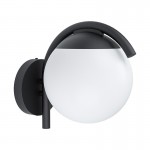 Lamparas Eglo Exterior Prata Vecchia Negro 98731
