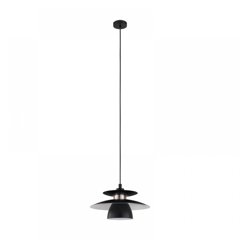 Lamparas Eglo Colgante Negro Brenda 98735