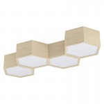 Lamparas Eglo Lampara Mirlas Marron 98862