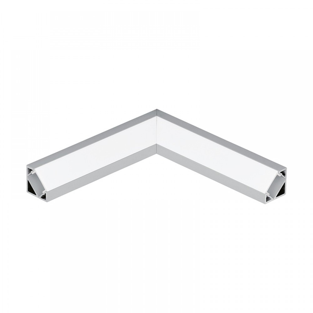 Lamparas Eglo Lampara Corner Profile 2 Aluminio 98956