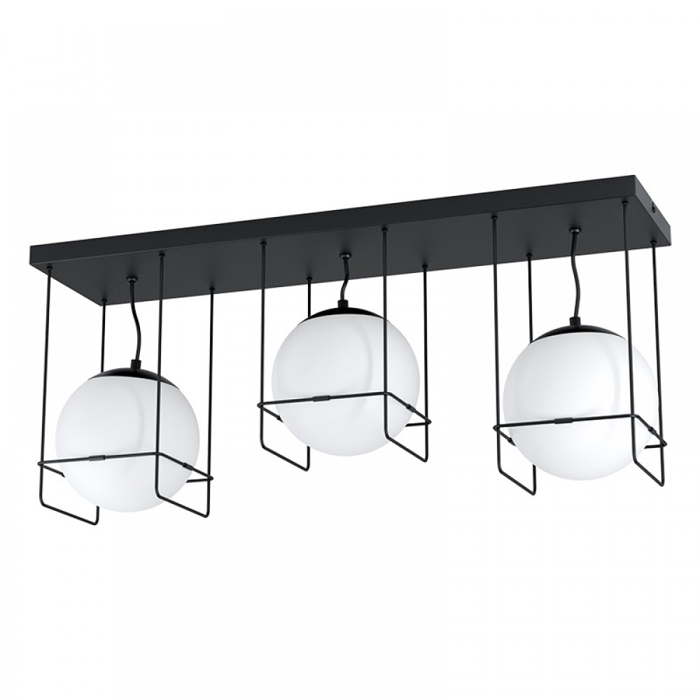 Lamparas Eglo Lampara Versuola Negro 99021