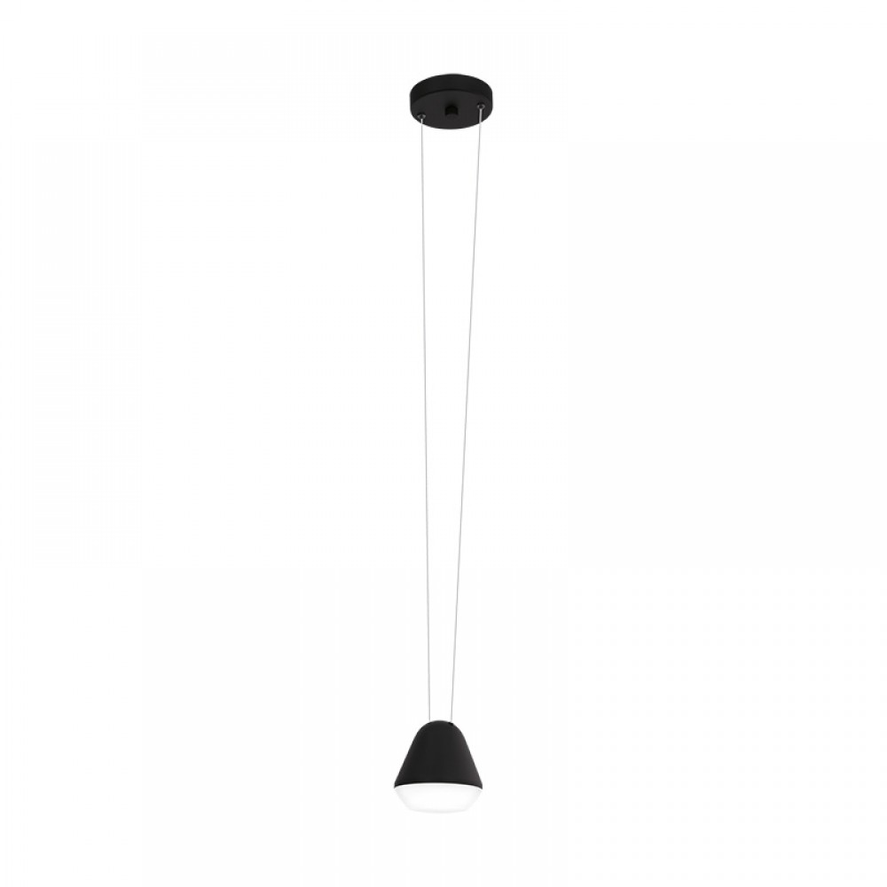Lamparas Eglo Colgante Led Negro Palbieta 99033