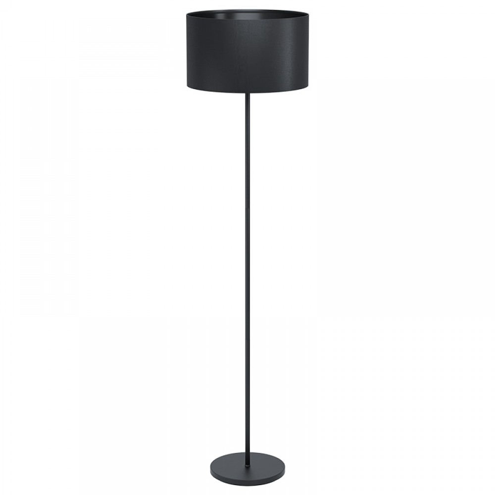 Lamparas Eglo Lampara De Pie Negro Maserlo 1 99046