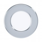 Lamparas Eglo Foco Empotrar Led Cromo Fueva 5 99204
