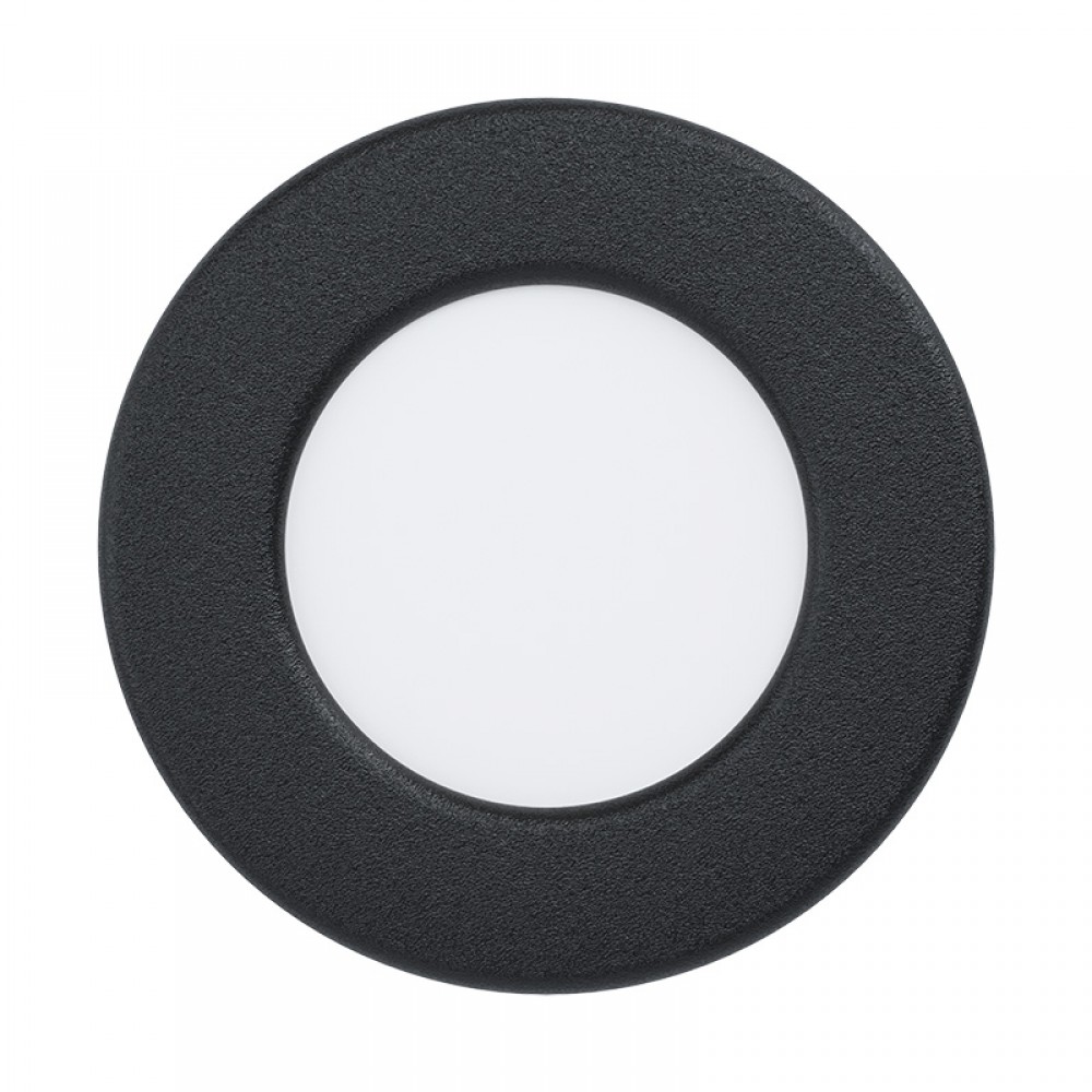 Lamparas Eglo Foco Empotrar Led Negro Fueva 5 99213