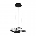 Lamparas Eglo Lampara Led Negro Corredera 99249