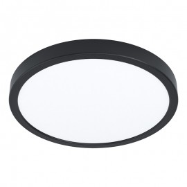 Lamparas Eglo Plafon Led Negro Fueva 5 99267