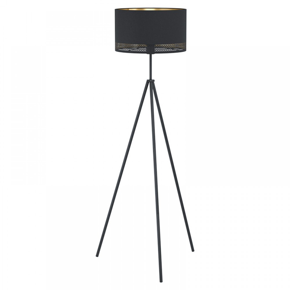 Lamparas Eglo Lampara De Pie Negro Esteperra 99279