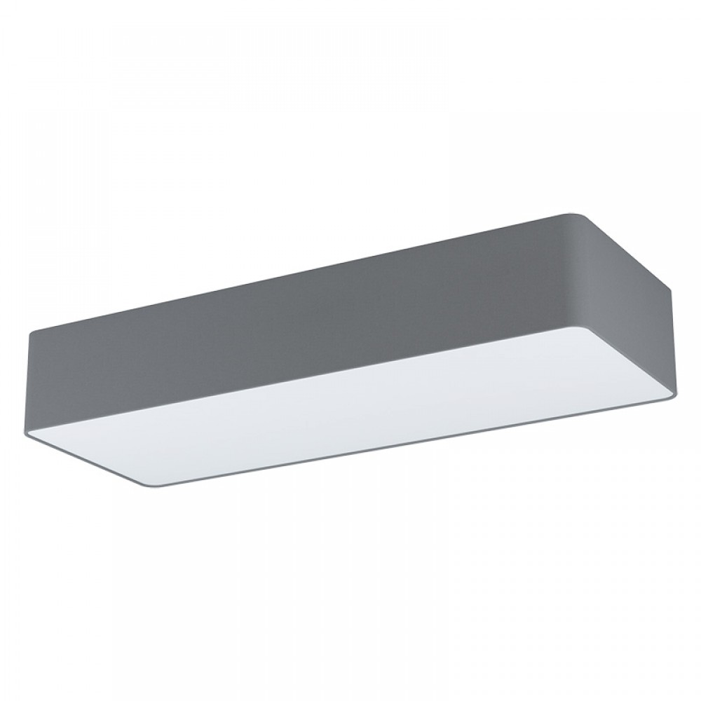 Lamparas Eglo Plafon Led Gris Posaderra 99303