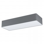 Lamparas Eglo Plafon Led Gris Posaderra 99303