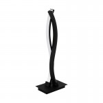 Lamparas Eglo Sobremesa Led Negro Lasana 3 99318