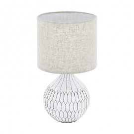 Lamparas Eglo Sobremesa Ceramica Bellariva 3 99332