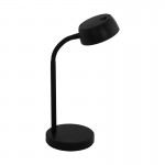 Lamparas Eglo Flexo Led Negro Cabales 99335