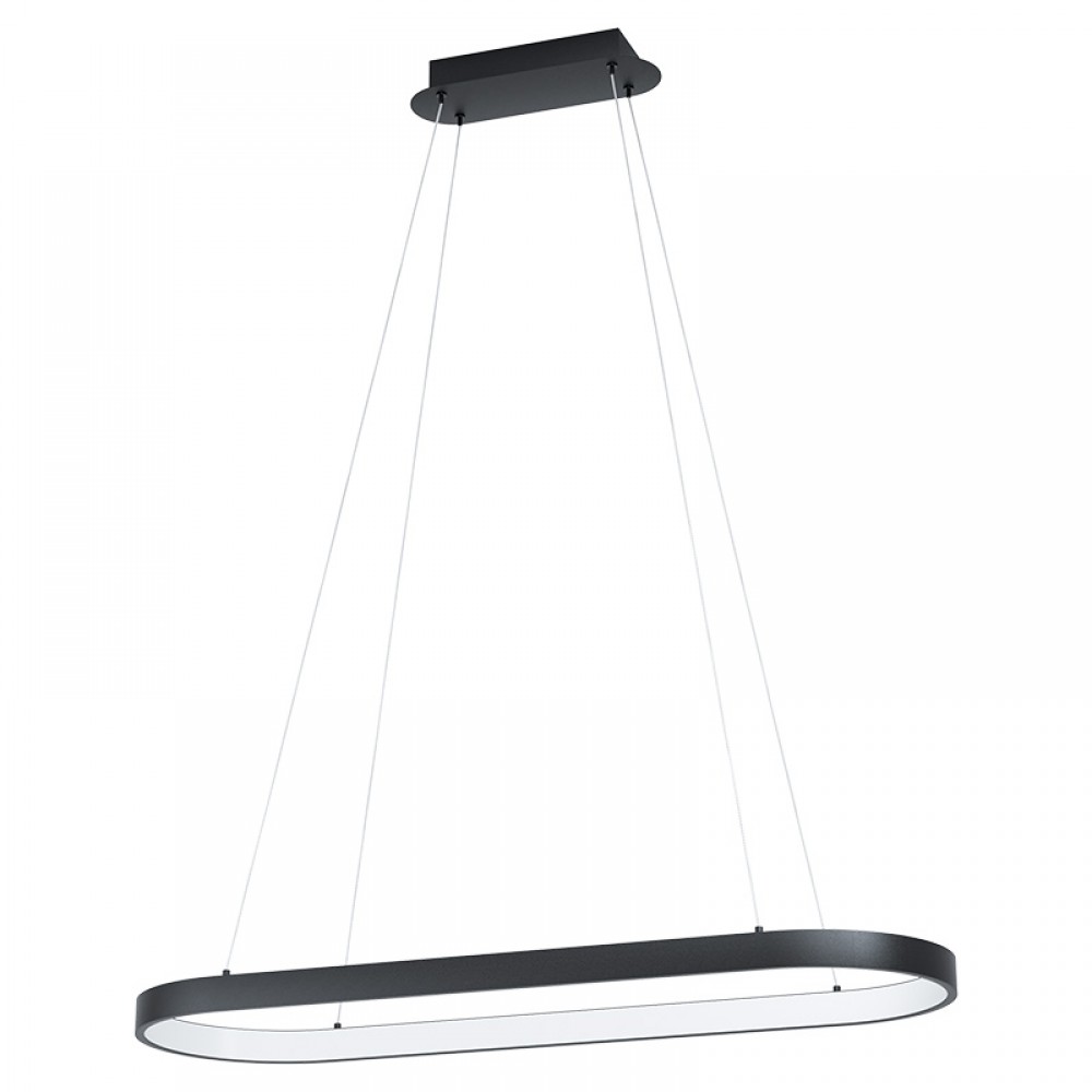 Lamparas Eglo Lampara Led Negro Codriales 99358