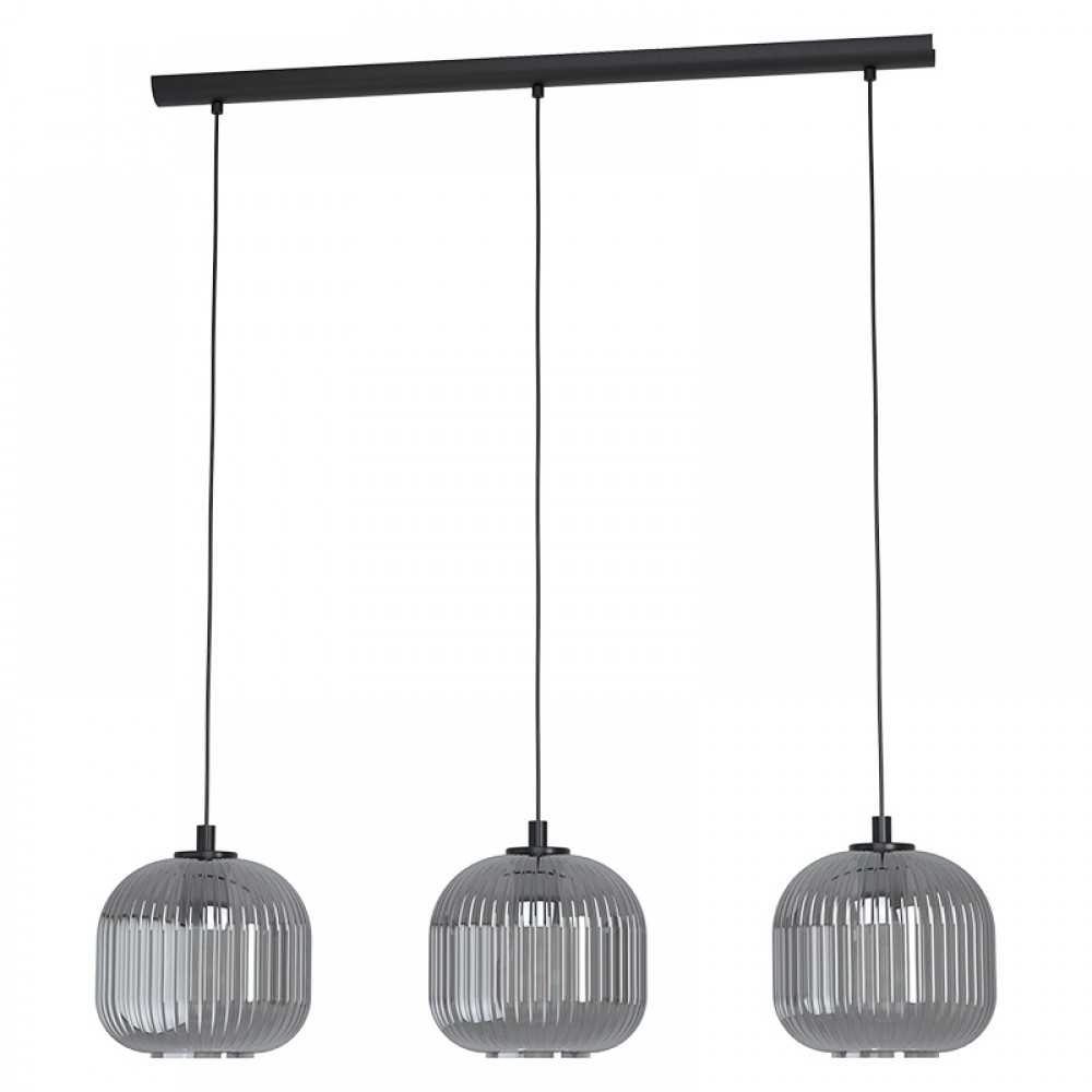Lamparas Eglo Lampara Lineal Cristal Mantunalle 1 99372