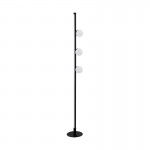 Lamparas Eglo Lampara Pie Led Negro Phianeros 99378