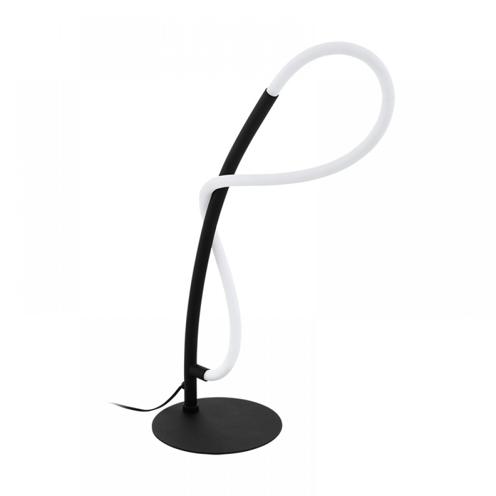 Lamparas Eglo Sobremesa Led Negro Egidonella 99383