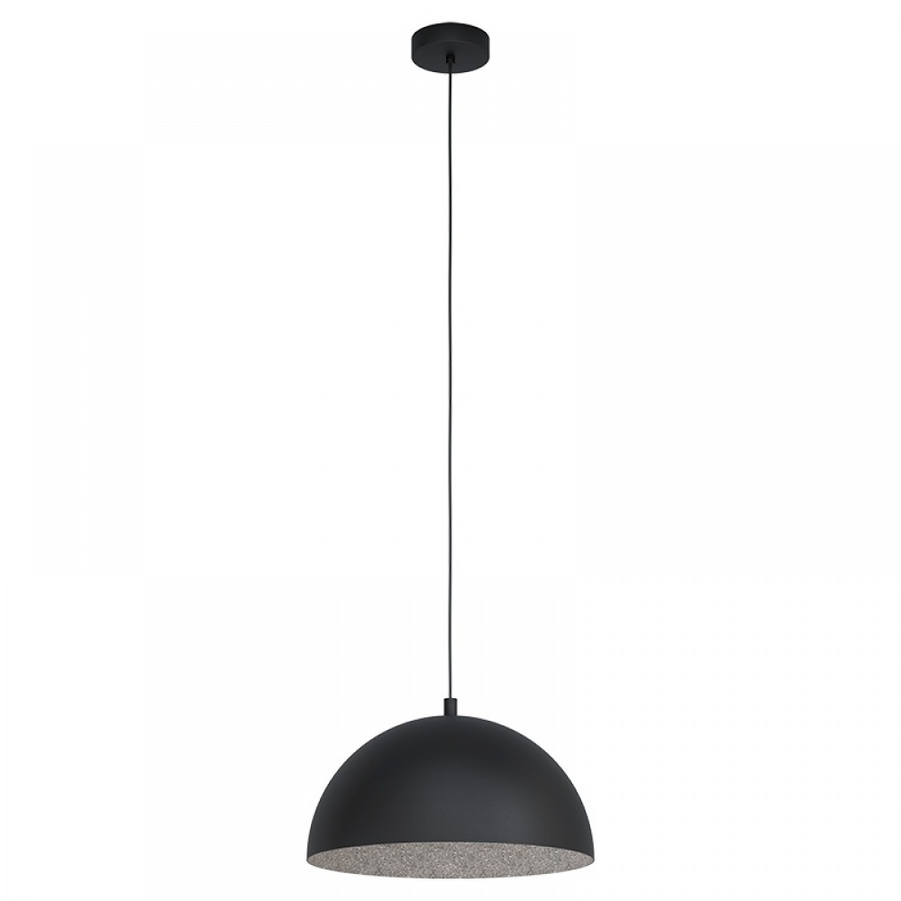 Lamparas Eglo Colgante Negro Gaetano 1 99451