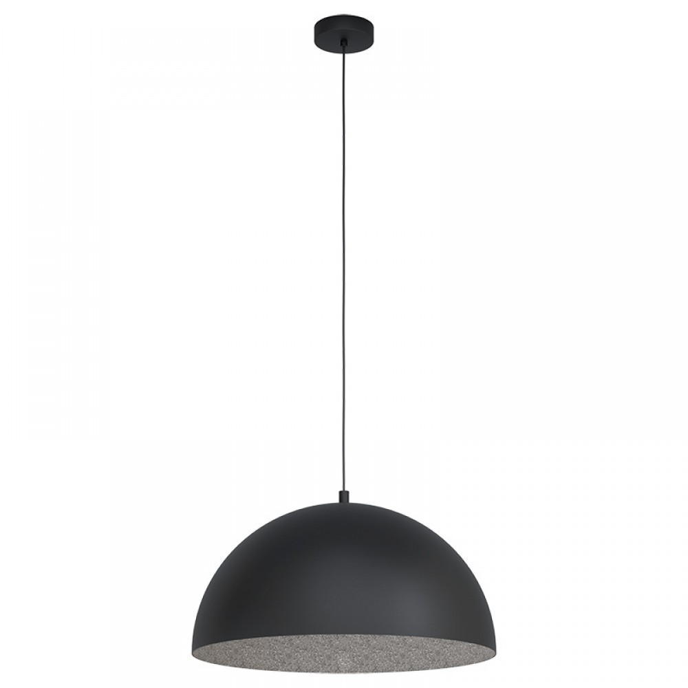 Lamparas Eglo Colgante Negro Gaetano 1 99452