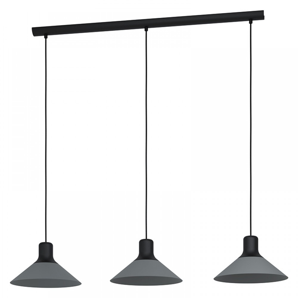 Lamparas Eglo Lampara Abreosa Negro 99512
