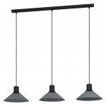 Lamparas Eglo Lampara Abreosa Negro 99512