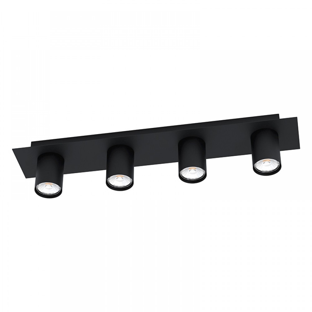 Lamparas Eglo Lampara Valcasotto Negro 99515