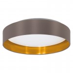 Lamparas Eglo Plafon Led Textil Maserlo 2 99542