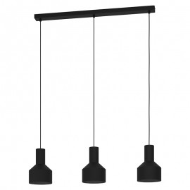 Lamparas Eglo Lampara Casibare Negro 99552